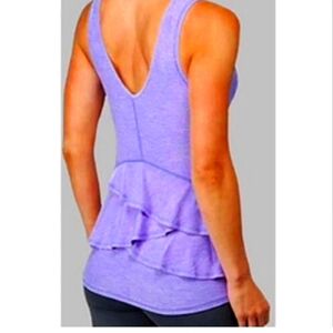 Lululemon Ruffled Tank